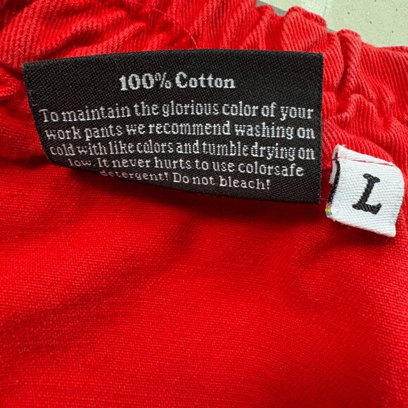 Big Bud Press Mustang Red Work Pants - Picture 6 of 6